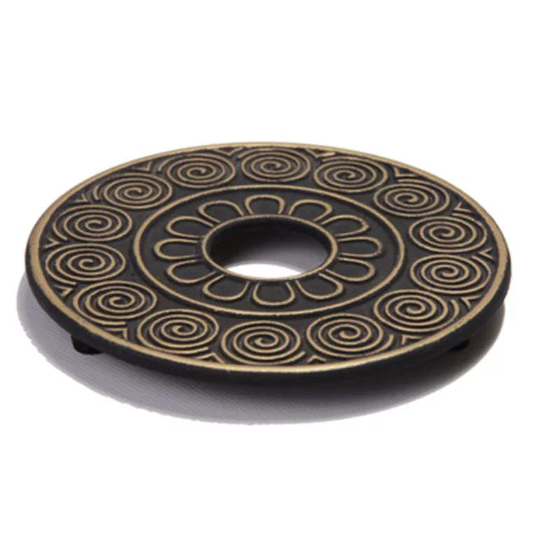 

Pot Pad for Cast Iron Teapot Japanese Pot Tetsubin Kettle Drinkware Tools Diameter 13cm Heat Insulation Pad Dining Table Tool