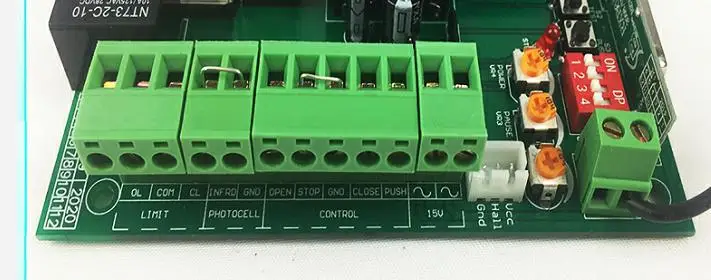 AC220V PCB монтажная плата контроллера для раздвижных ворот двигатель электронная карта