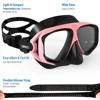 COPOZZ 2023 Scuba Diving Mask Set Anti Fog Goggles with Snorkel Glasses Tube Adjustable Strap for Women Men Adult Swimming Mask 2