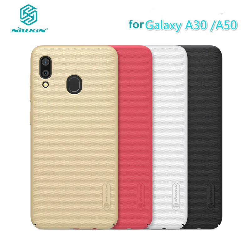 

Case for Coque Samsung Galaxy A50 A30 Nillkin Frosted Shield PC Hard Back Casing Cover sFor Samsung A30 A50 Shell Capa Cases