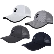 Дышащая быстросохнущая шапка для гольфа для мужчин и женщин, Регулируемая Кепка с хвостом для рыбной ловли, спортивная шапочка для отдыха, сотовая сетка, шапки для поверхностного охлаждения