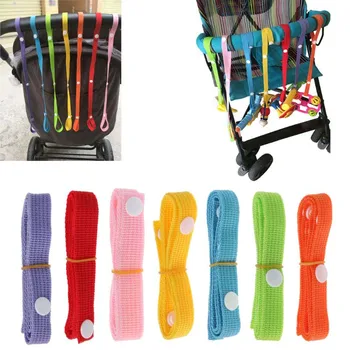 

Baby Anti-Drop Hanger Belt Holder Toys Stroller Strap Fixed Car Pacifier Chain Baby Stroller Accessories Anti-lost Belt