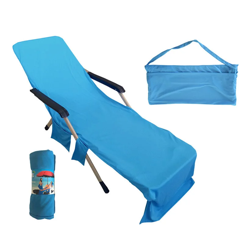 3 цвета праздник стул для пляжного отдыха крышка полотенце лето крутая Кровать Сад пляжное полотенце s кресло для отдыха крышка с большим карманом