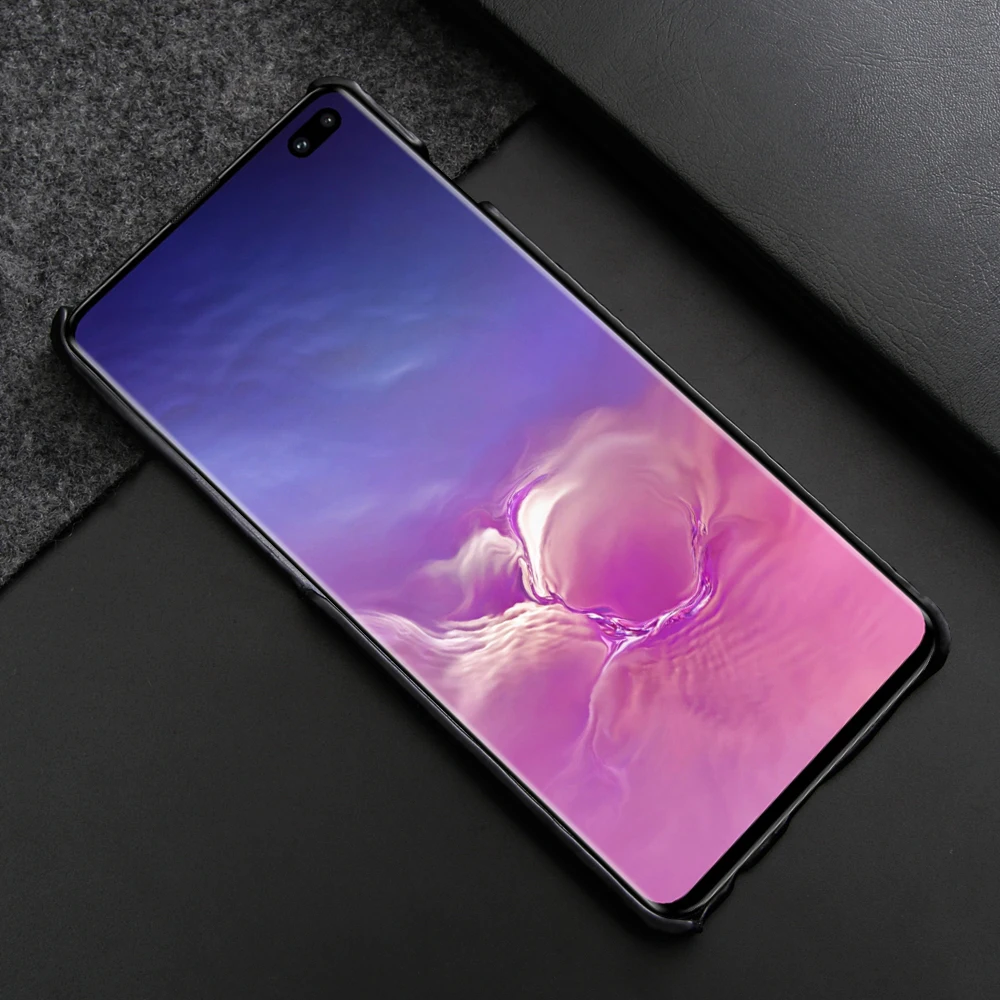 Роскошный чехол из змеиной кожи для samsung Galaxy S10 S9 Plus S10e Note 10 9 8 ударопрочный жесткий чехол для samsung S10 Plus