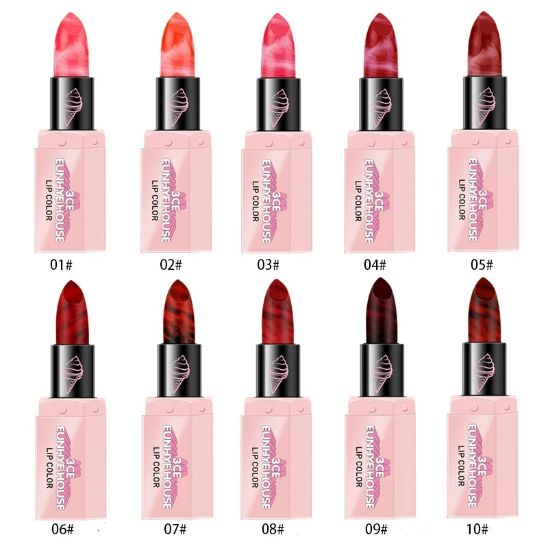 

3CE EUNHYE HOUSE 10 Colors Matte Moisturizing Lipstick Korean Style Cute Ice Cream Long Lasting Waterproof Lip Tint Lips Makeup