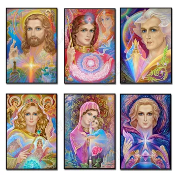 

Diamond Painting Religion Icon Painting with Diamonds Art Diamond Embroidery Full Square / Round Drill Diamond Mosaic Home Decor