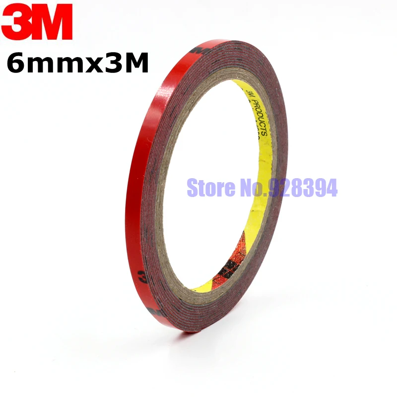 FOAM DOUBLE SIDED ADHESIVE  ACRYLIC ATTACHMENT TAPE 3M x 20MM CAR AUTO 3M 