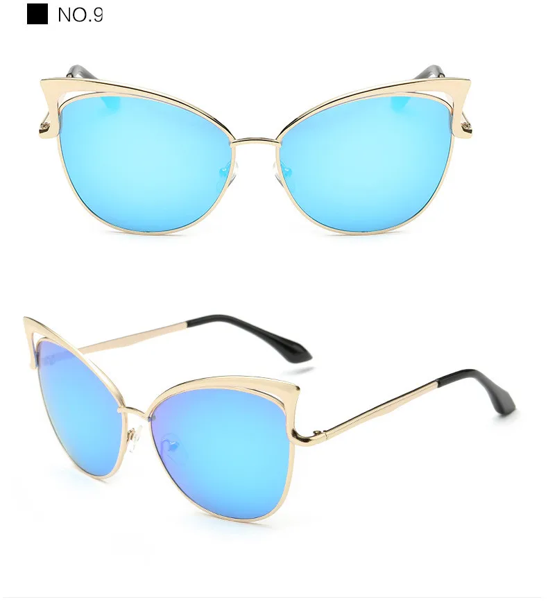 Luxury Cat Eye Sunglasses Women Brand Designer Retro Vintage Sun Glasses For Women Female Ladies Sunglass Mirror Lunettes Oculos (20)