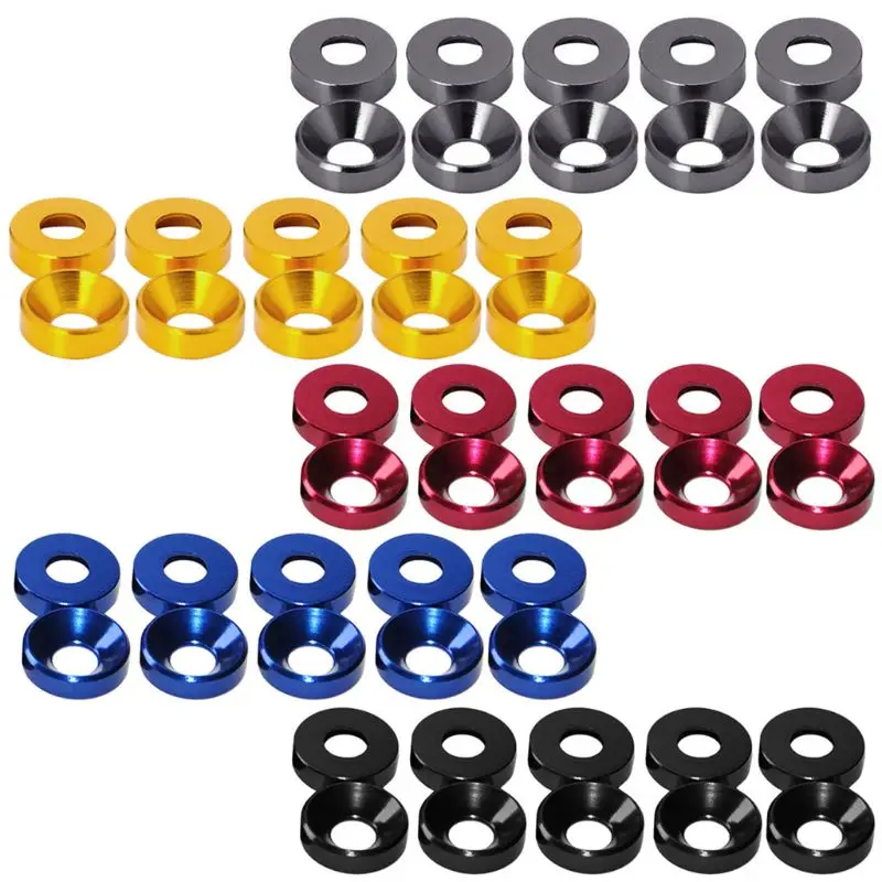 

Aluminum Alloy M2 M3 M4 M5 Anodized Countersunk Head Bolt Washers Gasket