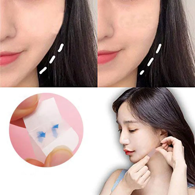 

40pcs/pack Face V Shaper Facial Slimming Sticker Lift Up Sticker Shape Lift Reduce Double Chin Face Mask Facial Thinning Tools