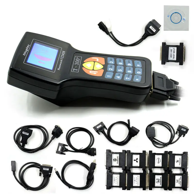 

Professional T-300 T300 Auto Key Programmer T Code T 300 Software 2016 V17.8 Support Multi brand Cars T300 Key Maker 2 Color