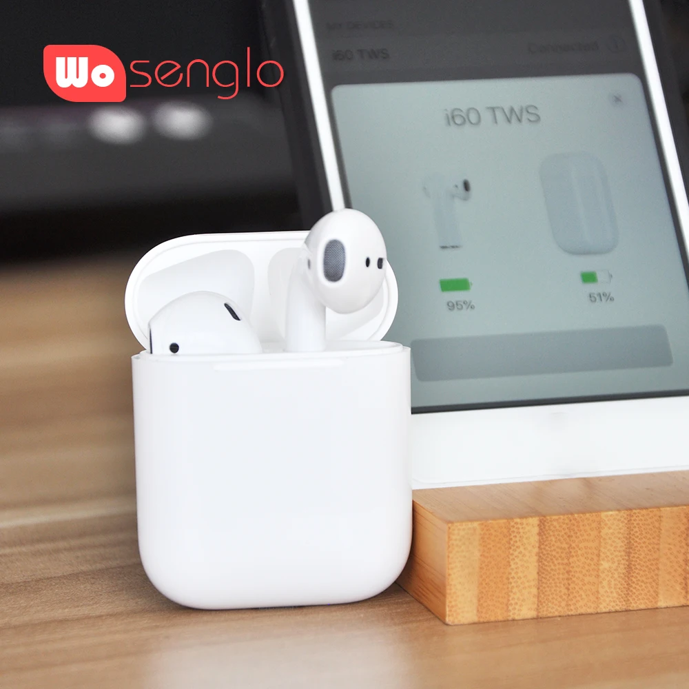 

NEW Version Wireless Headphones Bluetooth 5.0 3D Stereo Sound Earphone Supports Wireless Charging with Charge Box for Smartphone