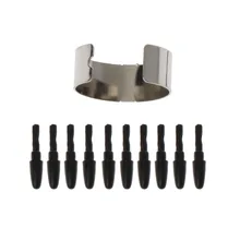 10 шт. без батареи пассивный стилус сменная ручка наконечники для ручек для XP-Pen HUION H640P VEIKK A30 A50