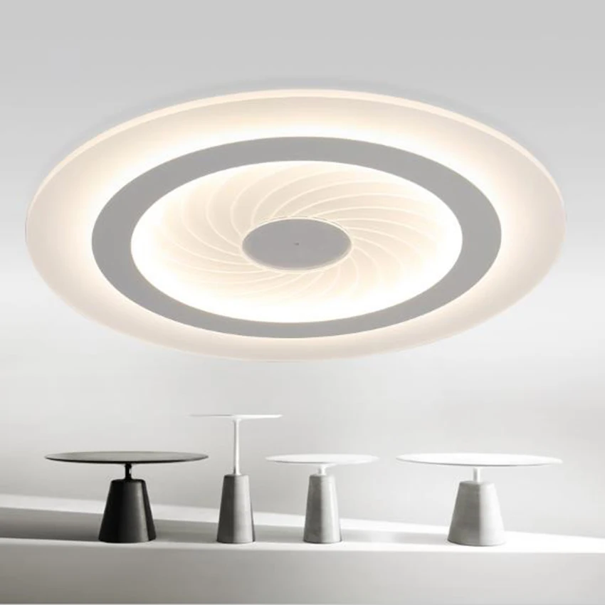 Modern simple LED Ceiling Light acrylic Ultrathin Living Room ceiling lamp plafon bedroom Decorative lampshade Lamparas de techo | Лампы и