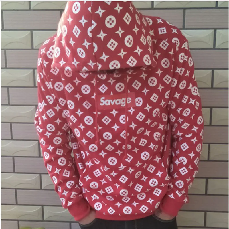 2018 100% القطن 21 سافاج الشارع الرجال إلكتروني الهيب هوب البلوز الرجال مقنع البلوز حجم S-2XL