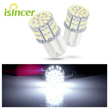 

2pcs PY21W 1156 BAU15S Car LED Canbus Error Free DRL Reverse Light Turn Tail Lights Bulbs 50W 12V Turn Signal Lamp three color