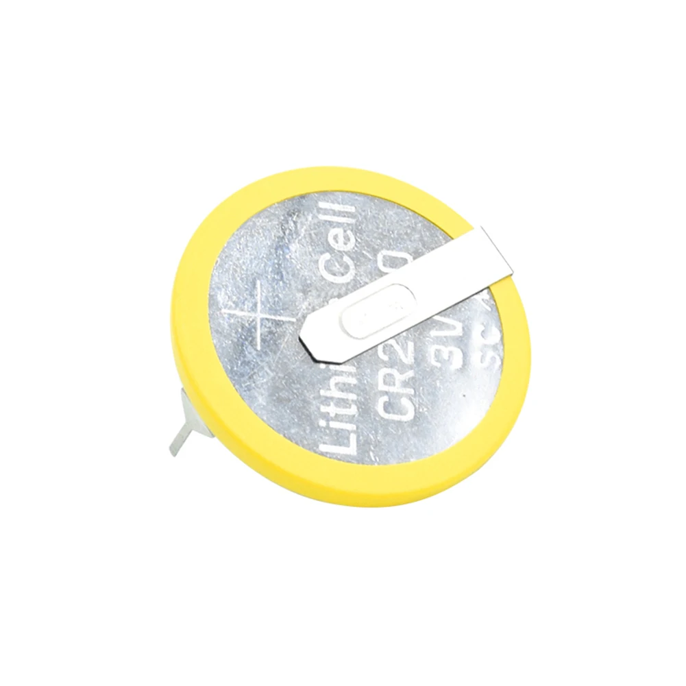 2 шт. литиевая марганцевая батарея CR2430 Bateri Замена для электронного словаря медицинского устройства 2 припоя вкладки Кнопка монета ячейка