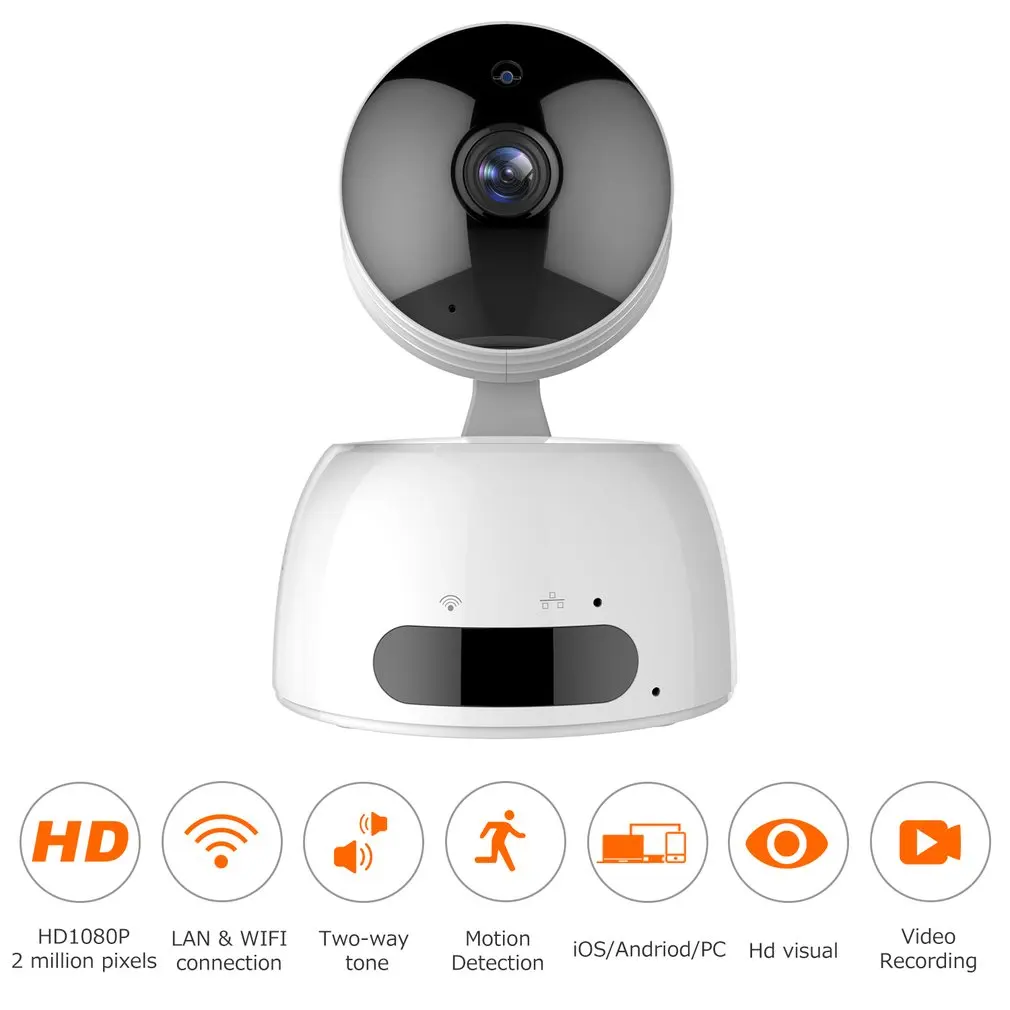 

829 Wireless 2.4G WIFI Security Camera Infrared Night Vision IR-CUT Switch Motion Detection H.264 Video Compression