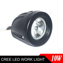 10 W Mini LED Luz de Trabalho Offroad Car Auto Truck ATV LED Motocicleta Luz de Condução Nevoeiro Lâmpada Spot 30 Feixe farol