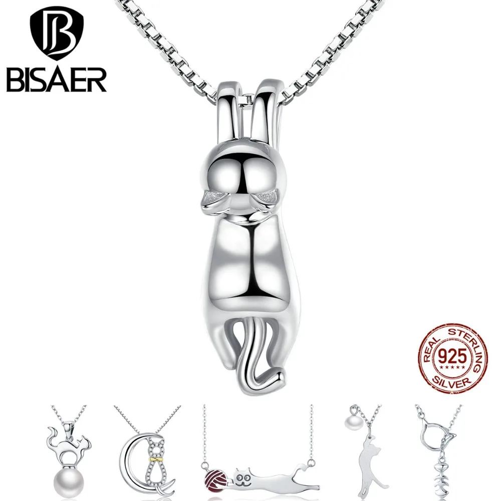 Женское колье с кошкой из серебра ECN032|fashion necklace|necklace fashionfashion jewelry |