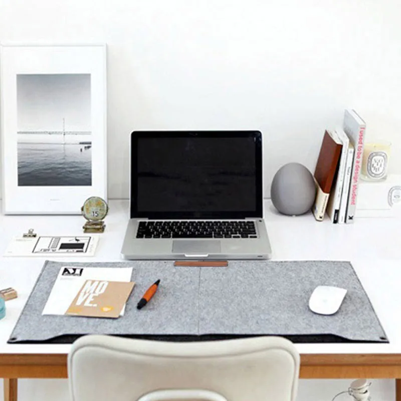 New Ho New Comfortable Computer Desk Table Felt Mat Office Desk Mouse