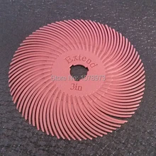 Ювелирные изделия отделочные инструменты Грит 220#3 дюйма радиальные щетинные диски медные полировальные диски 10 шт./партия