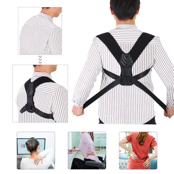 Medical Clavicle Posture Corrector Adult Children Back Support Belt Corset Orthopedic Brace Shoulder Correct Back Support >
