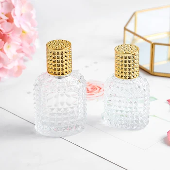 

Ynzzio 50ml/30ml Clear Refill Glass Spray Refillable Perfume Bottles Glass Automizer Empty Cosmetic Container For Travel