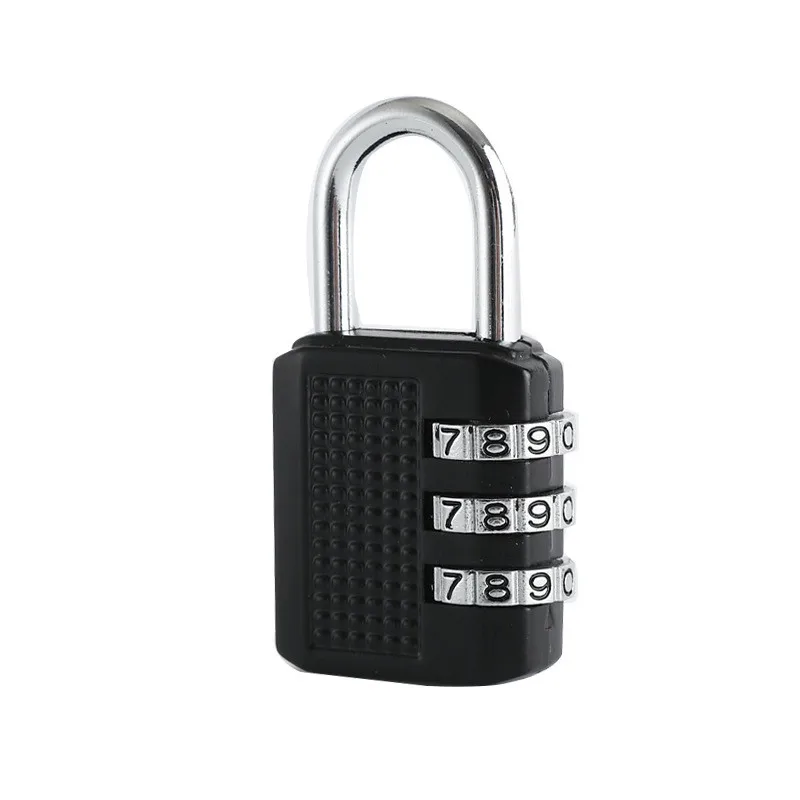 

2018 New 3 Combination Gym Cabinet Door Door Metal Code Padlock #NE906