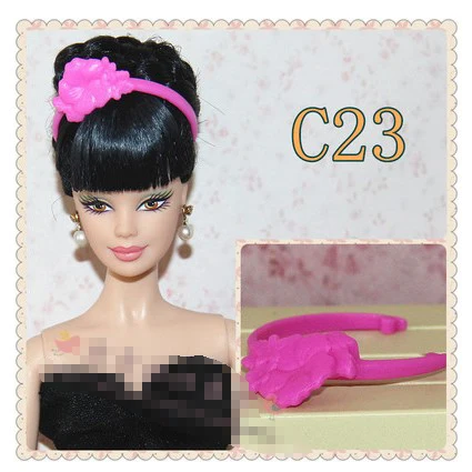 Кукла заколка для волос, аксессуары для куклы BB BBI251 - Цвет: c23 a hairpin only