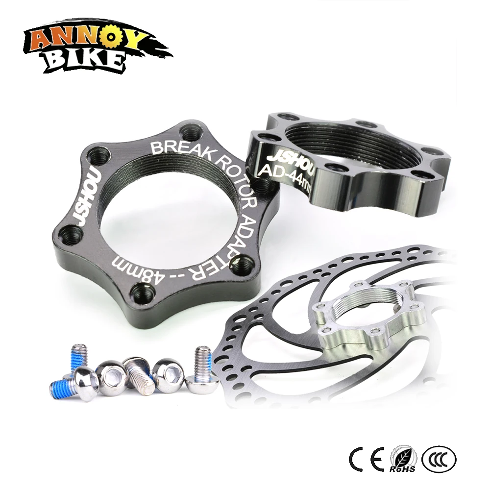 

Threaded Flange Brake Disc Changer Installation Hub 48mm 44mm Disc Base For MTB Bicycle Hub Motor Disc Brake Mount