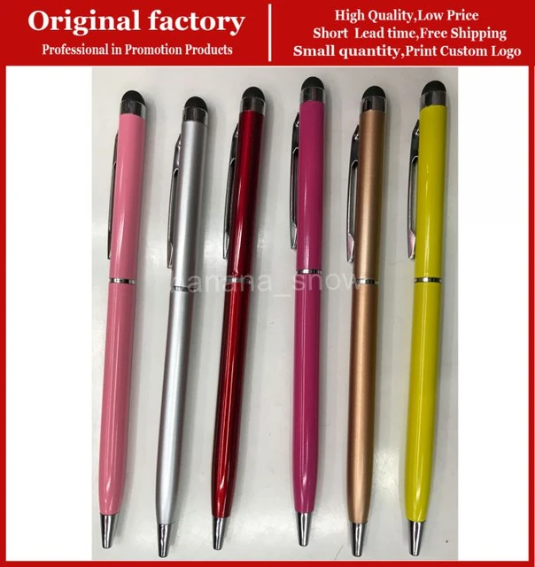 Promotional Skinny Metal Ballpoint Pens