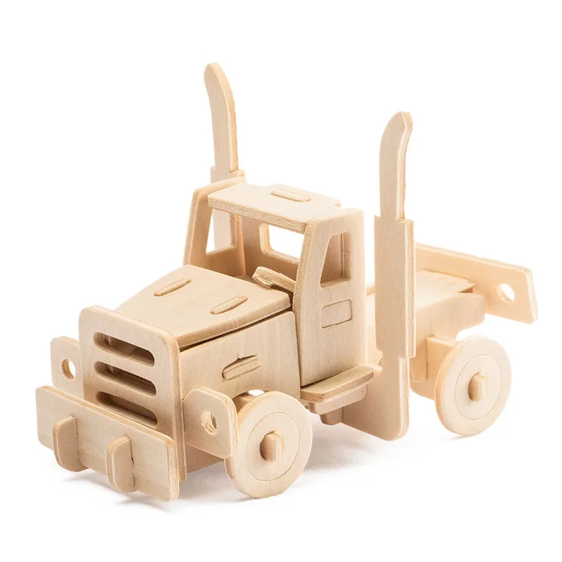 Robud деревянная сборная большая Land Diecasts & игрушечные транспортные средства Модель