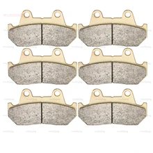 Para honda cx 500 d e ec sp tc tobo 1982 pastilhas de freio a disco conjunto dianteiro traseiro 82