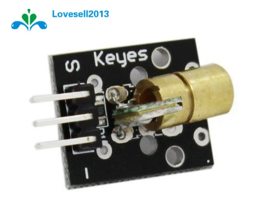 Buy KY-008 Laser Module 650nm 5V online at