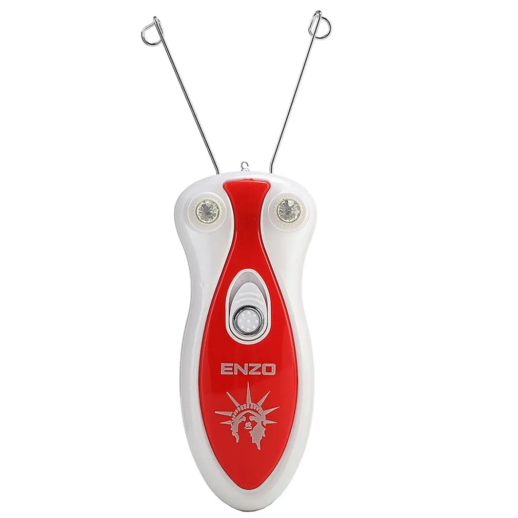

Electric Eyebrow Trimmer Scissors Portable Facial Hair Body Shaver Face Care Apparatus for Women with LED