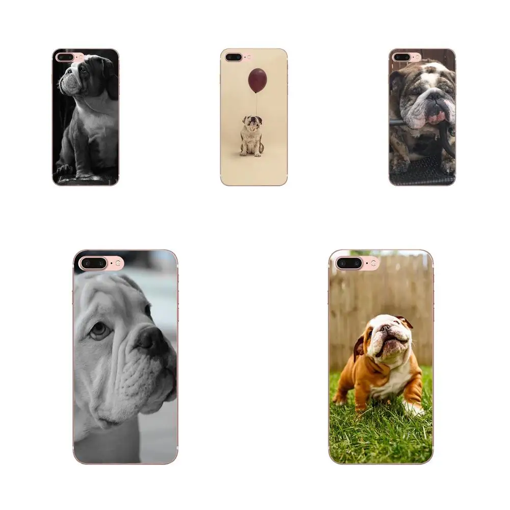 

Polynesian English Bulldog Art Painting Dog Soft TPU Capa For Xiaomi Note 3 4 Mi3 Mi4 Mi4C Mi4i Mi5 Mi 5S 5X 6 6X A1 Max Mix 2