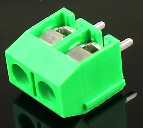 10 шт. 2 Pin 5 мм 3 винт Клемма блок коннектор|screw terminal block connector|terminal connectorblock connector |