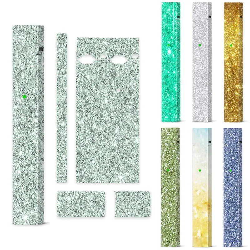 

Colorful Skin Sticker Electronic Cigarette PVC Case Cover For Juul