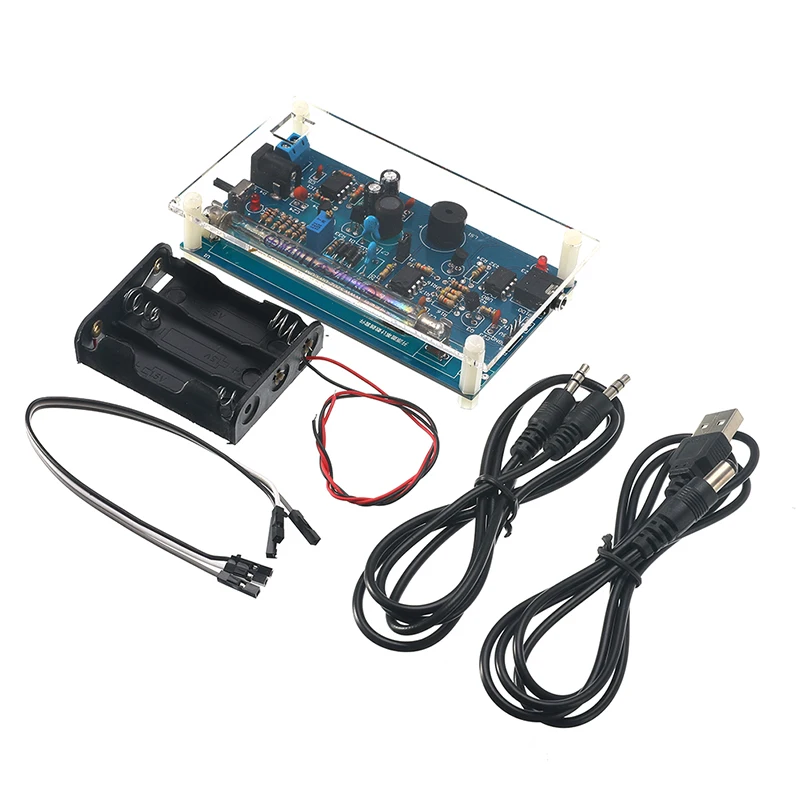 

Assembled DIY Geiger Counter Kit Gamma Ray Build Radiation Monitoring Station Nuclear Radiation Detector 108x63x20mm