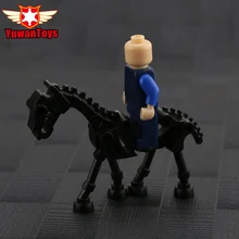 4 шт./лот Moc Скелет лошади для построения Конструкторы один лошадь на продажу средневековый замок рыцарей Рим Рыцари игрушки для детей /взрослых