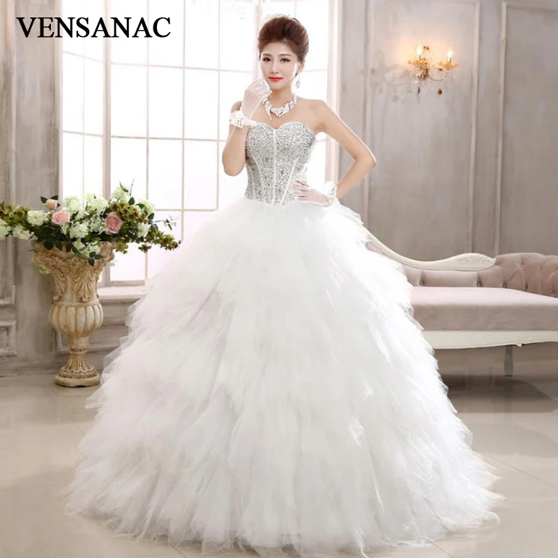 ball gown with feathers