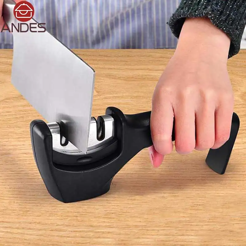 Professional Knife Sharpener Stainless Steel Ceramic Knife Sharpening