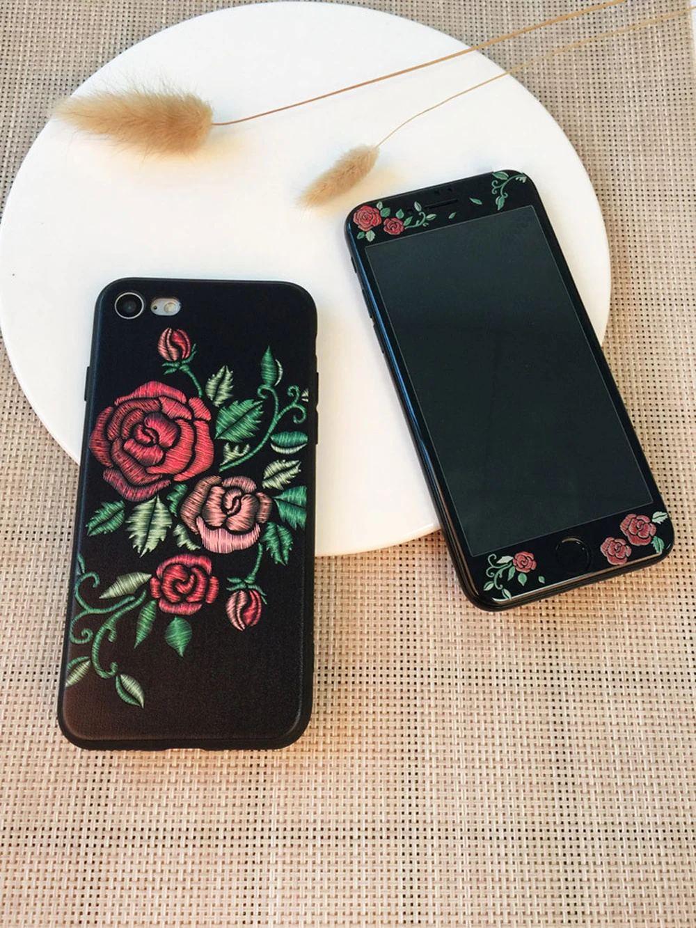 Flower-Tempered-Glass-Screen-Protector-For-iPhone-7-Plus-3D-Curved-Edge-Cartoon-Floral-Phone-Cases-For-iPhone-6-6s-Plus-8-SG72- (7)