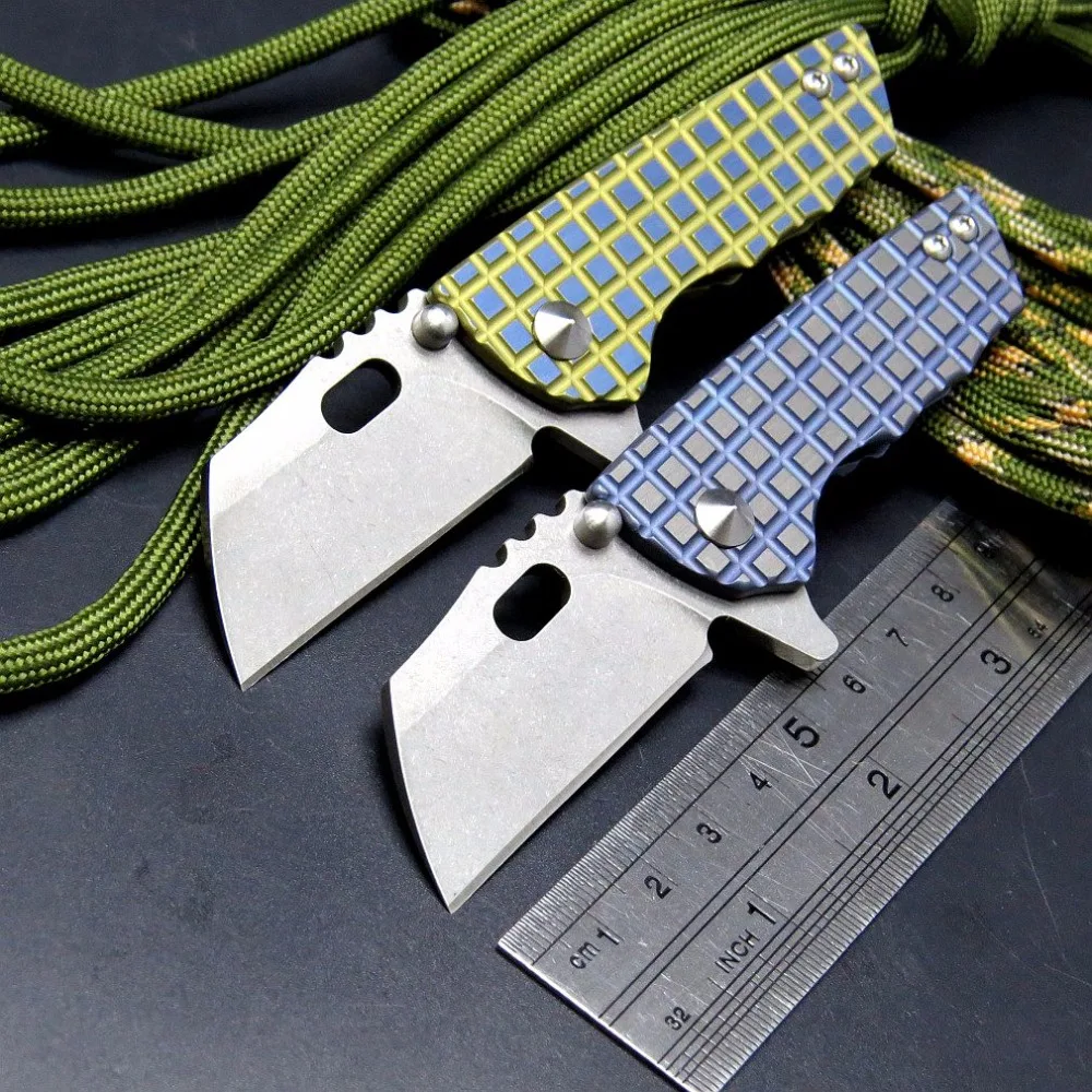 Новейший serge C188 Мини Складной нож M390 лезвие титановый сплав ручка карманные ножи кемпинг охотничий ключ EDC Открытый инструмент нож