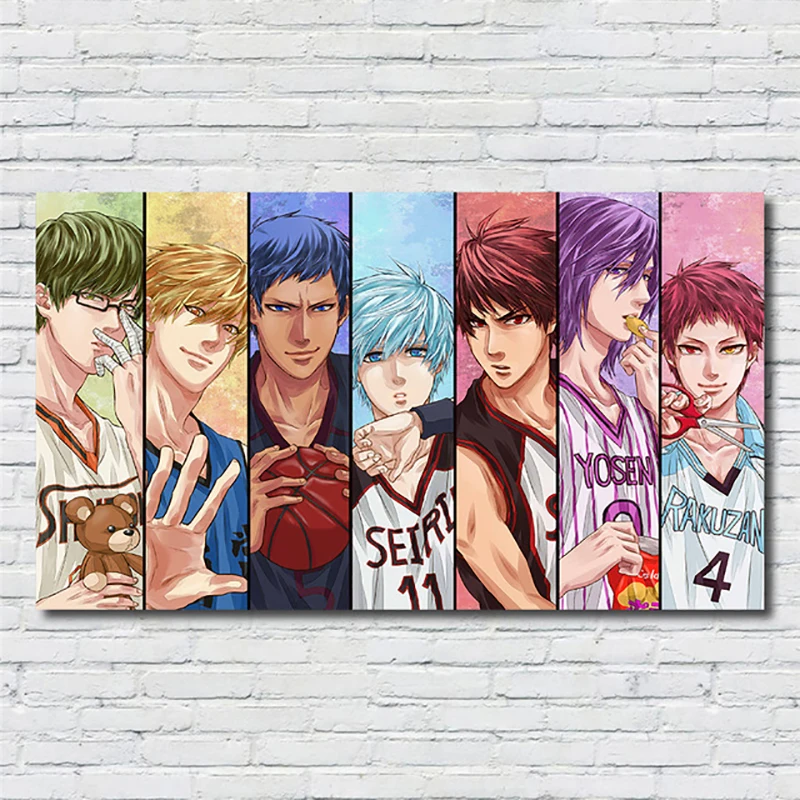 Настенное изображение HD печатные картины холст 1 шт. аниме Kuroko'S баскетбол