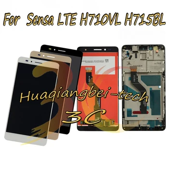 

New 5.5'' For Huawei Sensa LTE H710VL H715BL Full LCD DIsplay + Touch Screen Digitizer Assembly With Frame 100% Tested