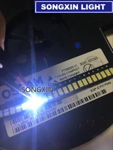 100 pces osram led backlight 0.5 w 5630 3 v branco fresco lcd backlight para tv aplicação pt56w03 v1