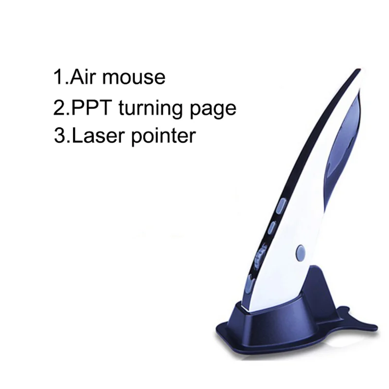 Беспроводная мышь, ручка, мышь PPT, инструменты для переворачивания страниц, Электронная указка, лазерная ручка, оптическая мышь, 1000 точек/дюйм, 3 кнопки, 2,4 ГГц