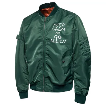 

New Mens Coat outside Comfortable letter Long sleeve Coat Loose Casual Outdoor Jacket tops